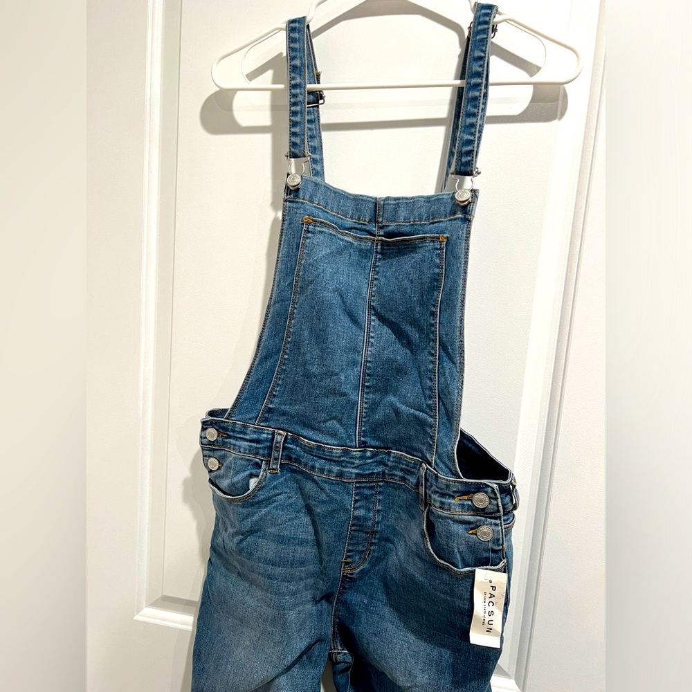 Pacsun Denim Overalls Size 10 Tags On